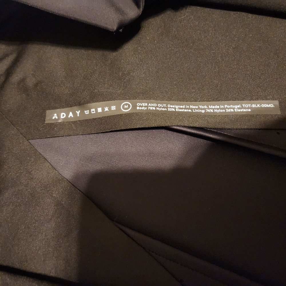 ADAY Over And Out Moto Jacket BLACK - Picture 10 of 11